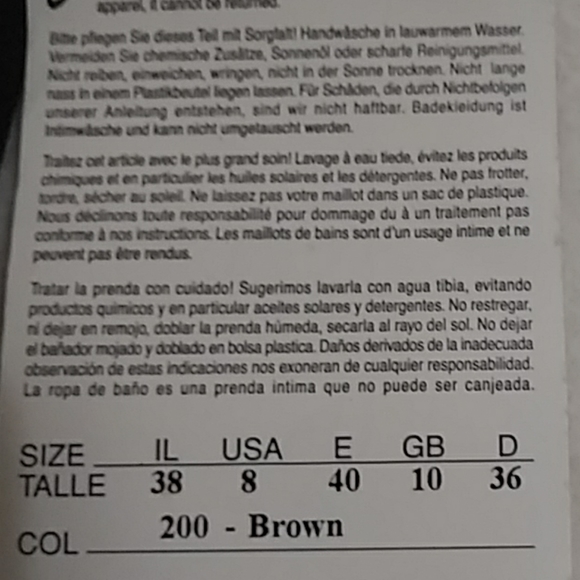 NWT Gottex swimsuit - Picture 5 of 6